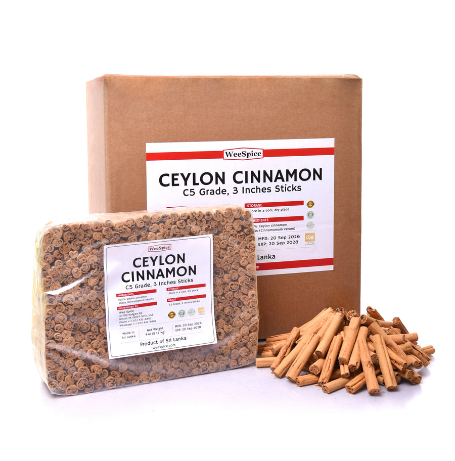 Ceylon Cinnamon Sticks 3 Inches Wholesale