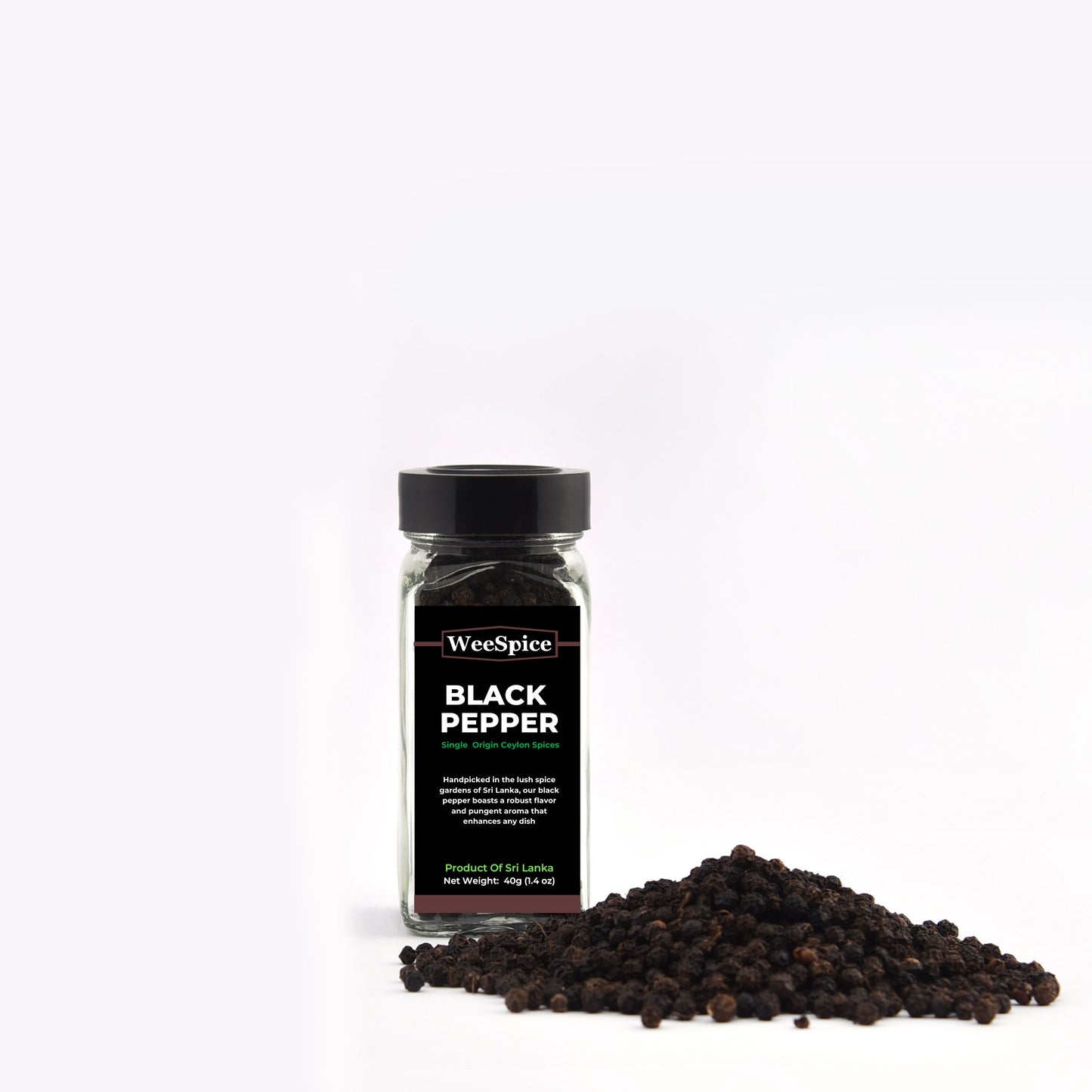 Ceylon Black Pepper(Whole)