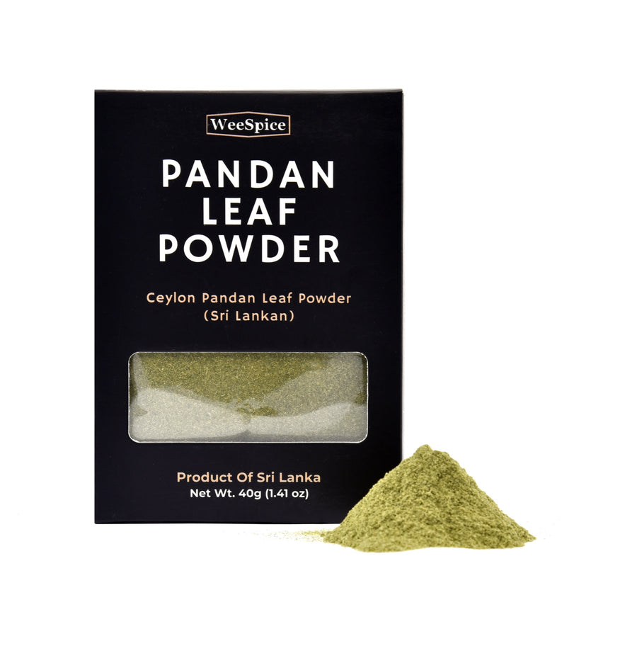 WeeSpice Ceylon Pandan Leaf Powder 40 g (1.41 oz) pack
