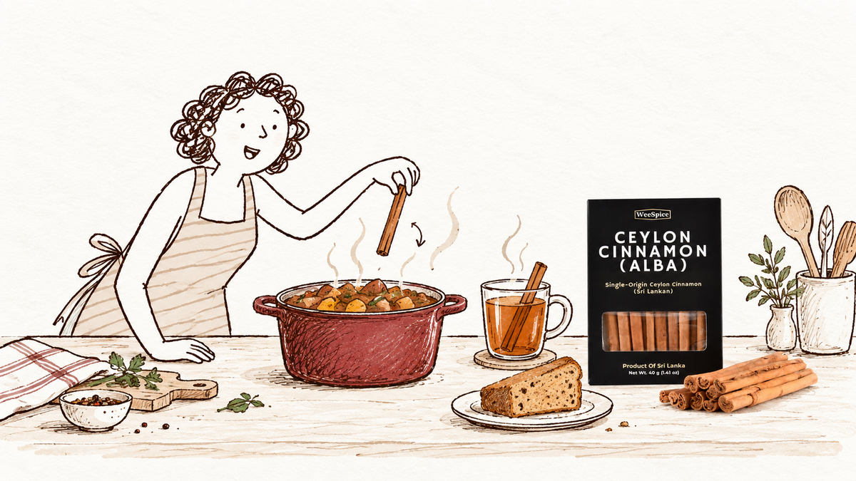 How to Use Ceylon Cinnamon Quills: Tea, Baking & Savory Cooking