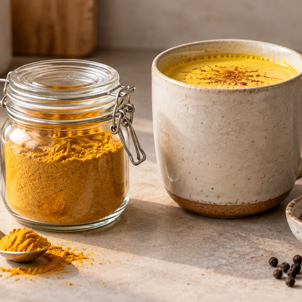 A Golden Milk Mix for the Cupboard