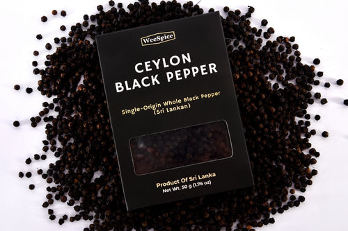 Ceylon Black Pepper Seeds (Whole Peppercorns)