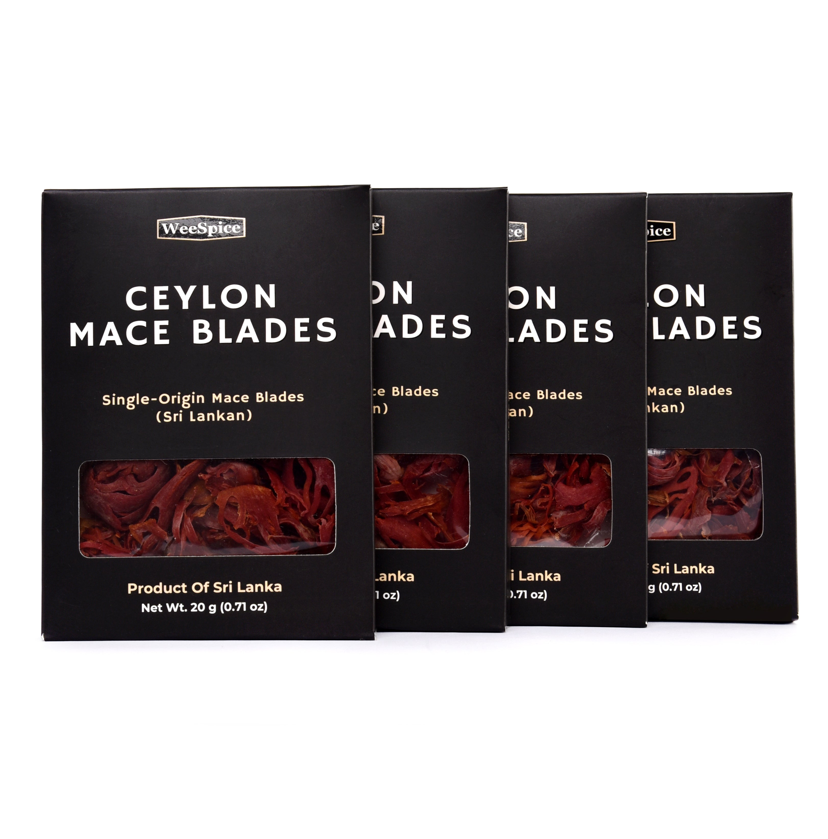 Ceylon Mace (Whole Mace Blades) 4X Bundle 80g