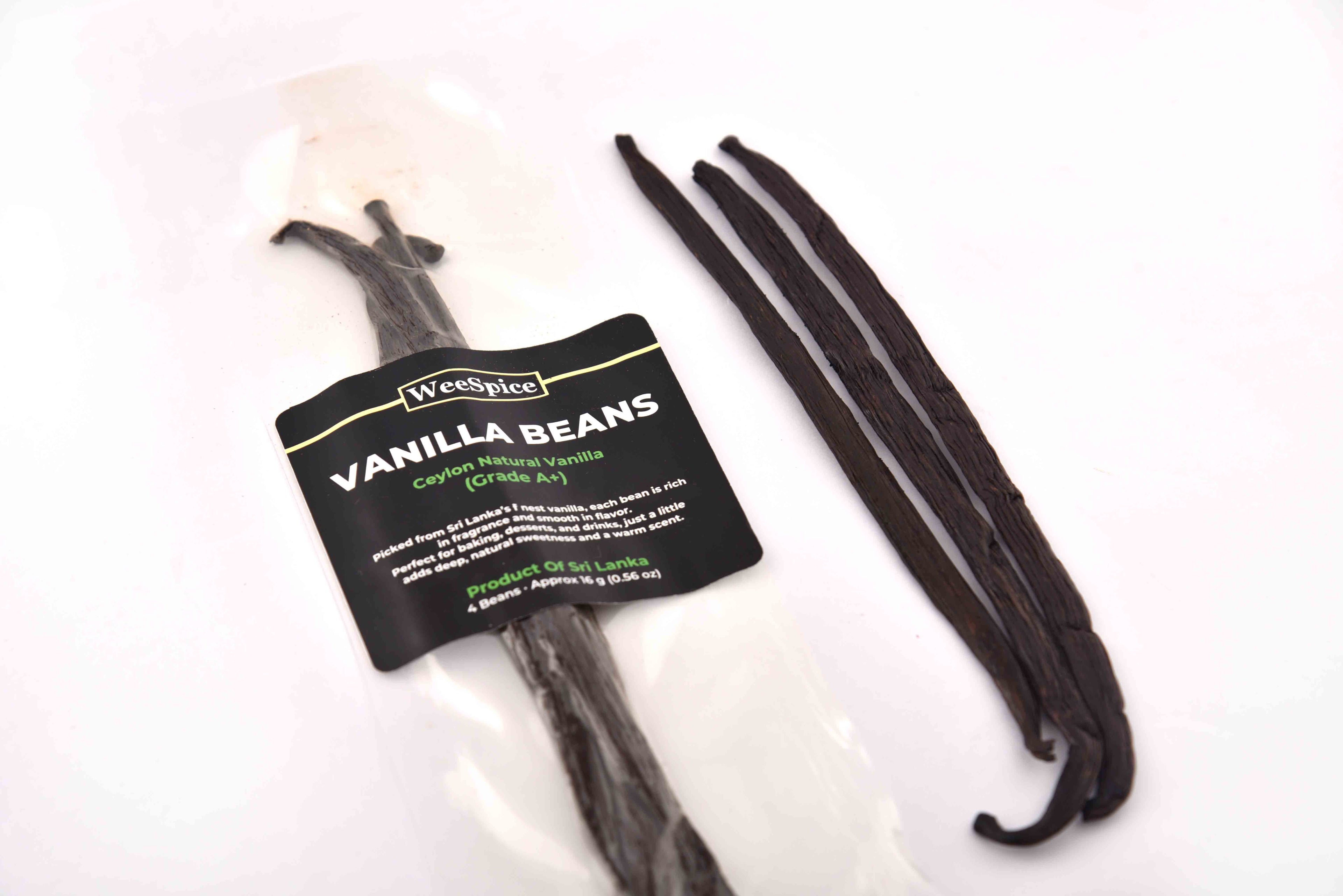Grade A+ Vanilla Beans