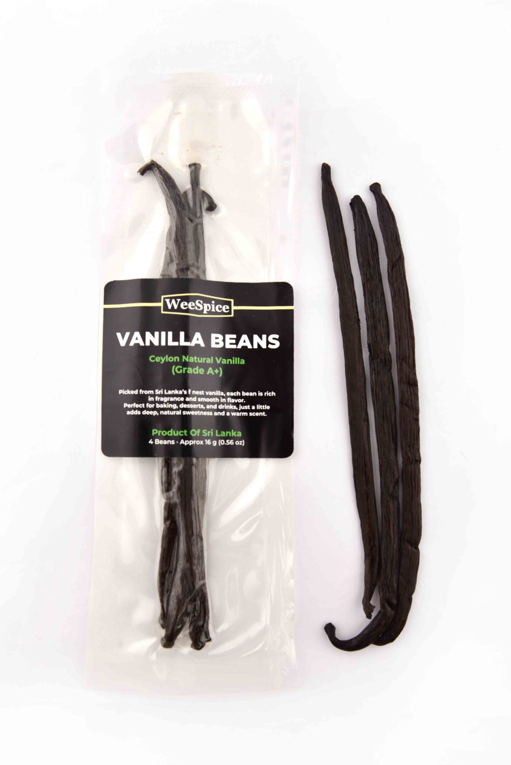 Grade A+ Vanilla Beans